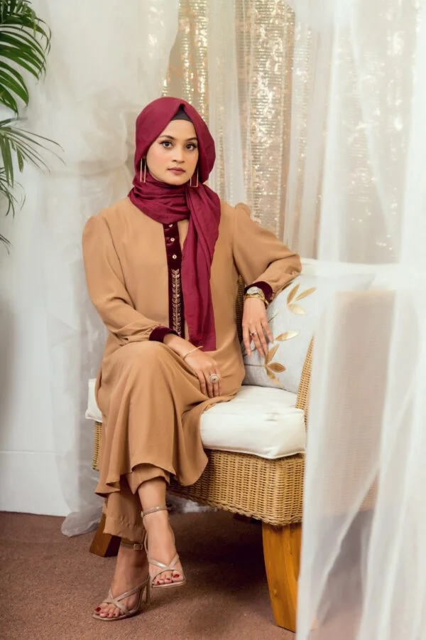 EXCLUSIVE CHERRY KABLI SET-Beige