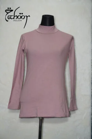 Turtle Neck - Dusty Pink