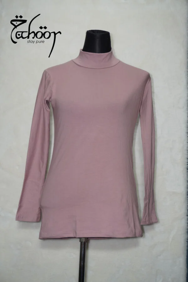 Turtle Neck - Dusty Pink