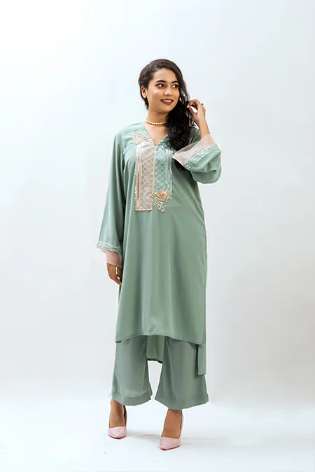 Mermaid Co-ord- Mint