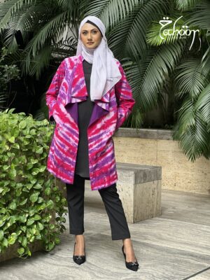Shibori Cotton Duster - Multi