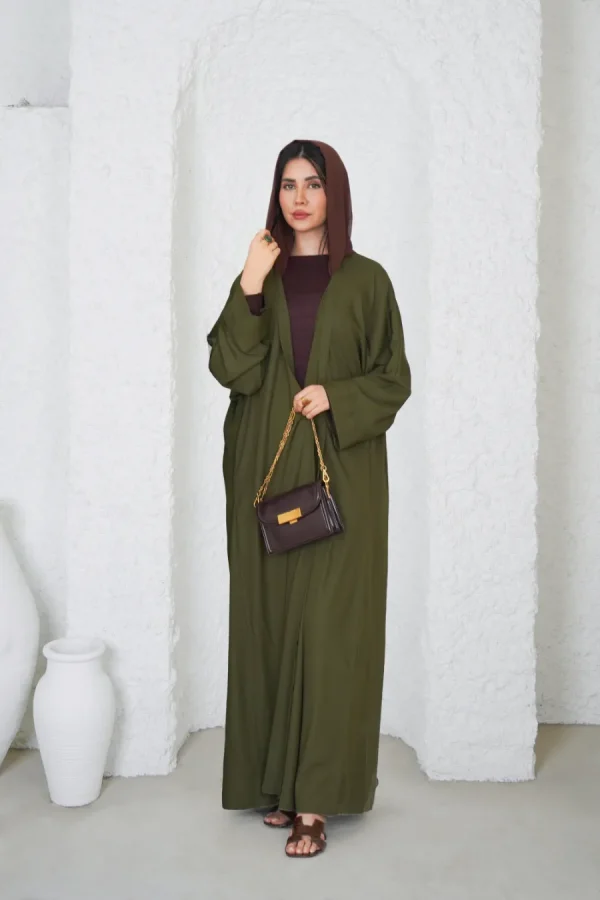 Solid Kimono - Olive