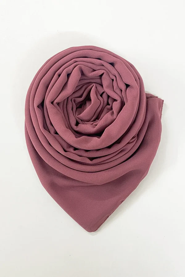 Georgette Scarf - Rose Pink