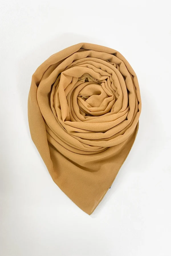 Georgette Scarf - Gold