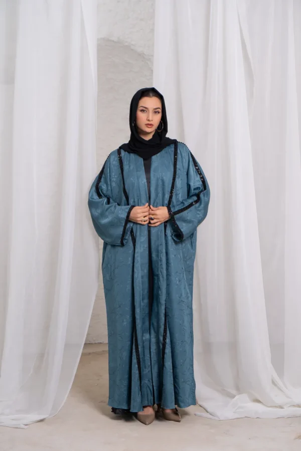 Cerulean Kimono - Dark Cyan