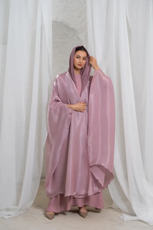 Damzel Cloak Set- Pale Mauve