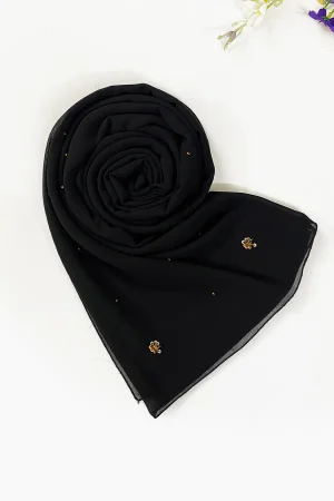 Beadsy Scarf - Black