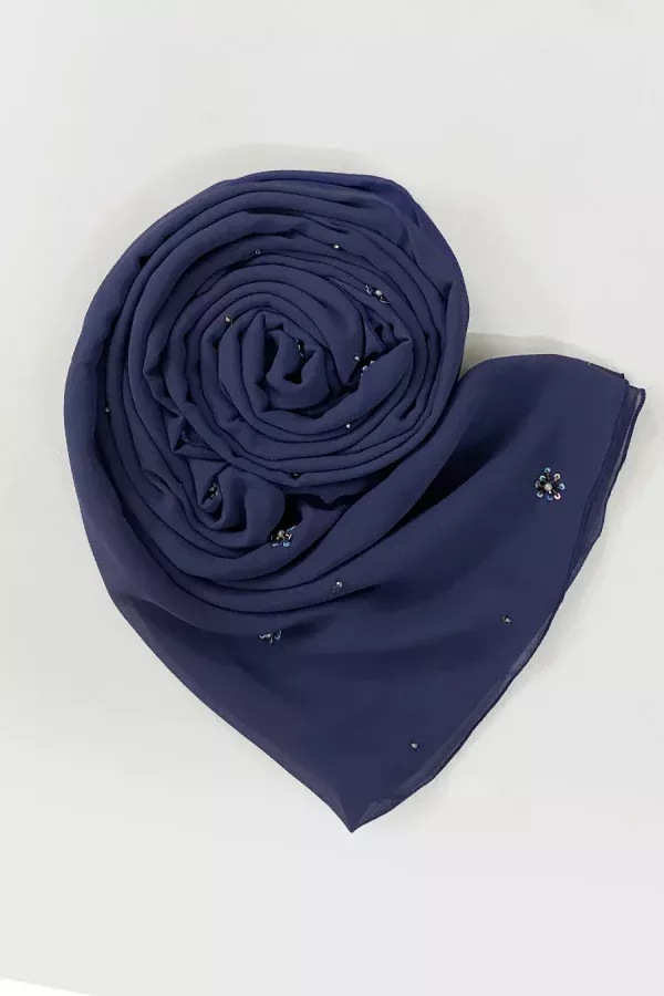 Beadsy Scarf - Blue