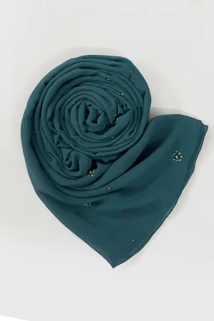 Beadsy Scarf - Teal