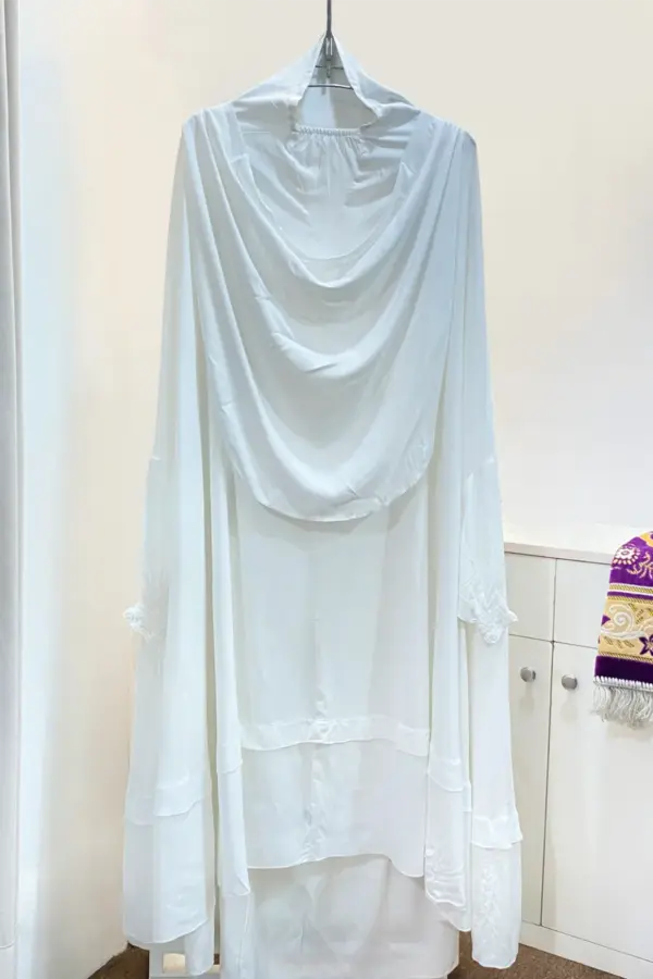 Linen Khimar - Off White