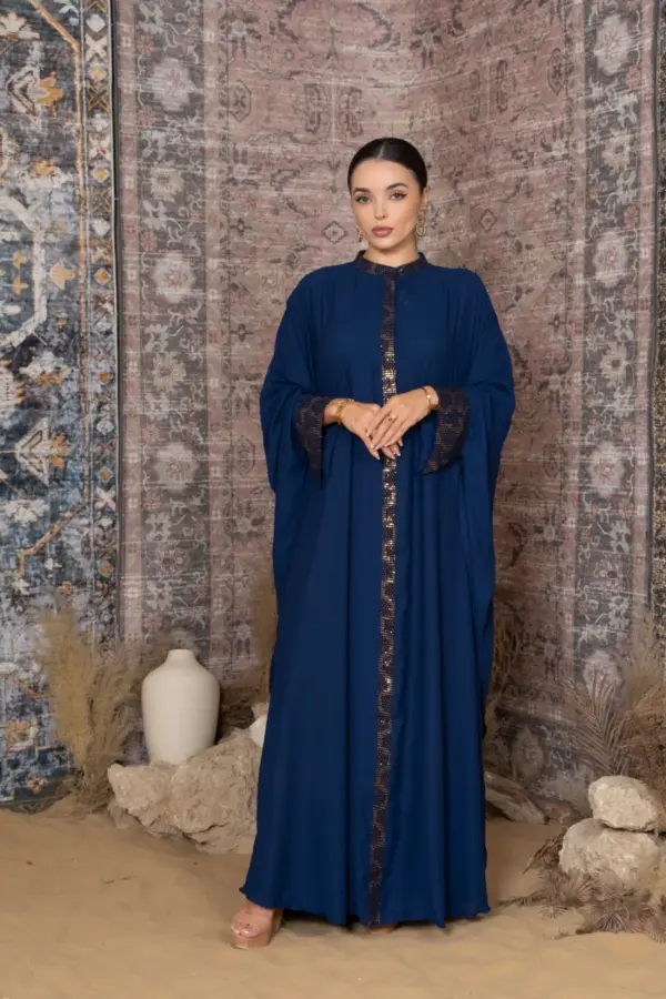 Aazrak Abaya  - Midnight Blue