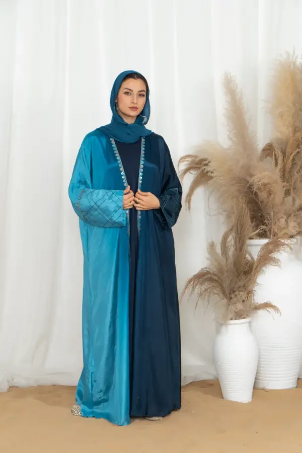 Amur Kimono - Azure Blue