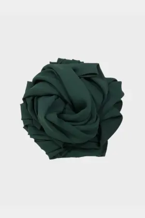 Cherry Scarf - Deep Green