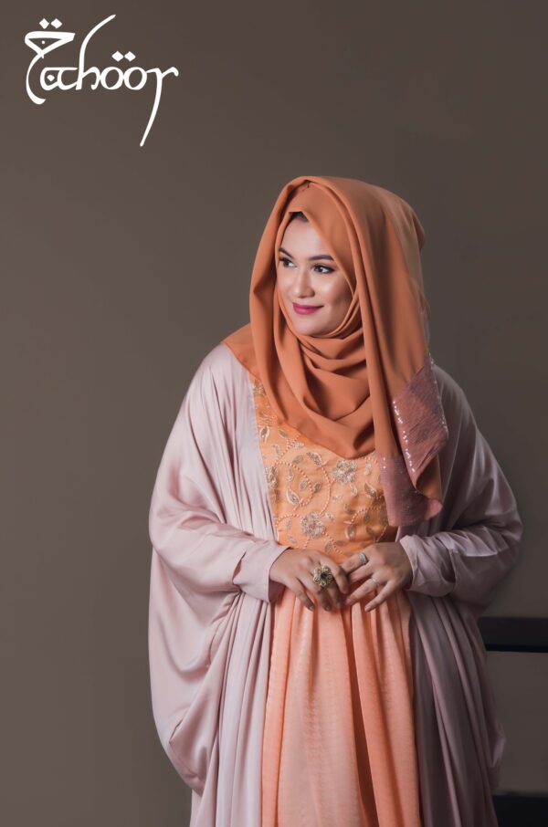 Greek Kaftan - Peach