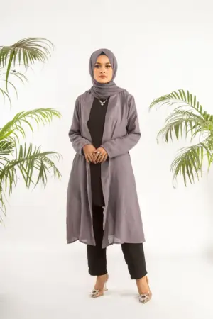 Border Shrug - Dusty Pink