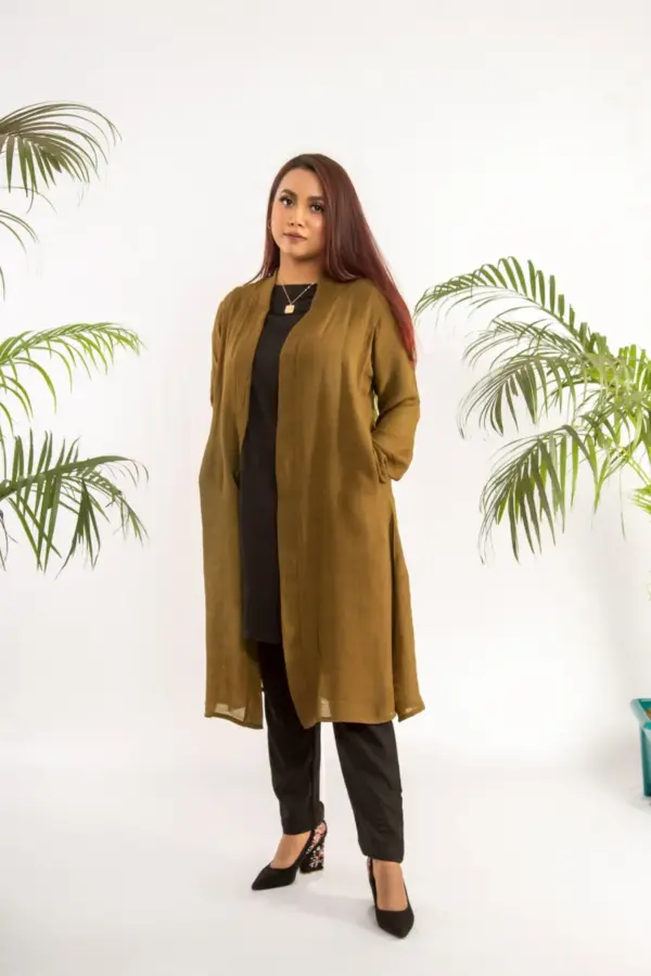 Border Shrug - Mustard