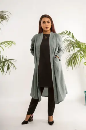 Border Shrug - Grey