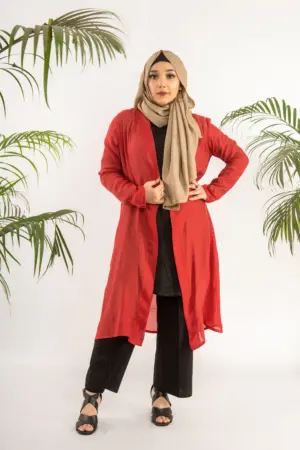 Border Shrug - Burnt Orange