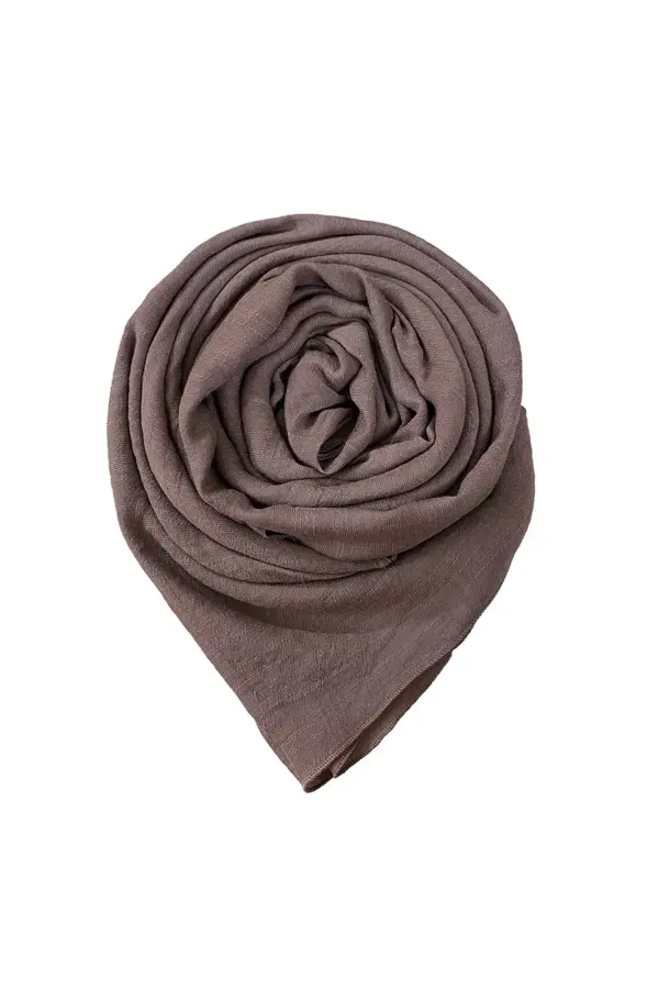 Cheese Cotton Scarf - Dusty Pink