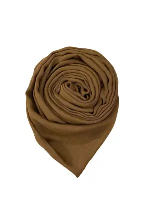 Cheese Cotton Scarf - Mustard