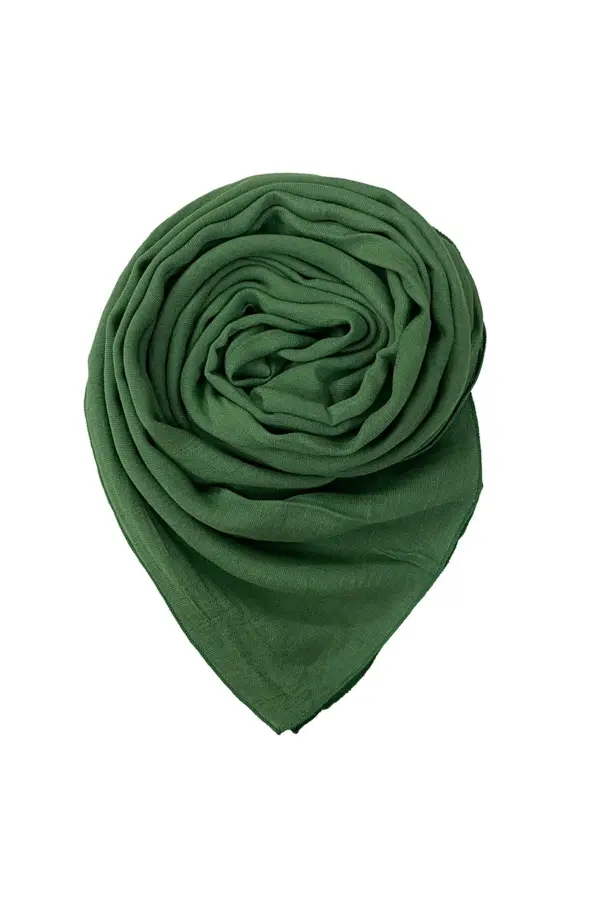 Cheese Cotton Scarf - Sage green