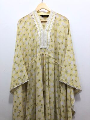 Monsoon Kaftan - Yellow
