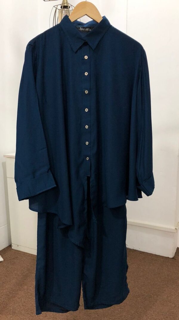 Asymmetric Co-Ord - Blue