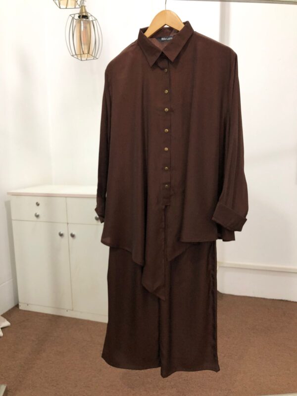 Asymmetric Co-Ord -Coffee