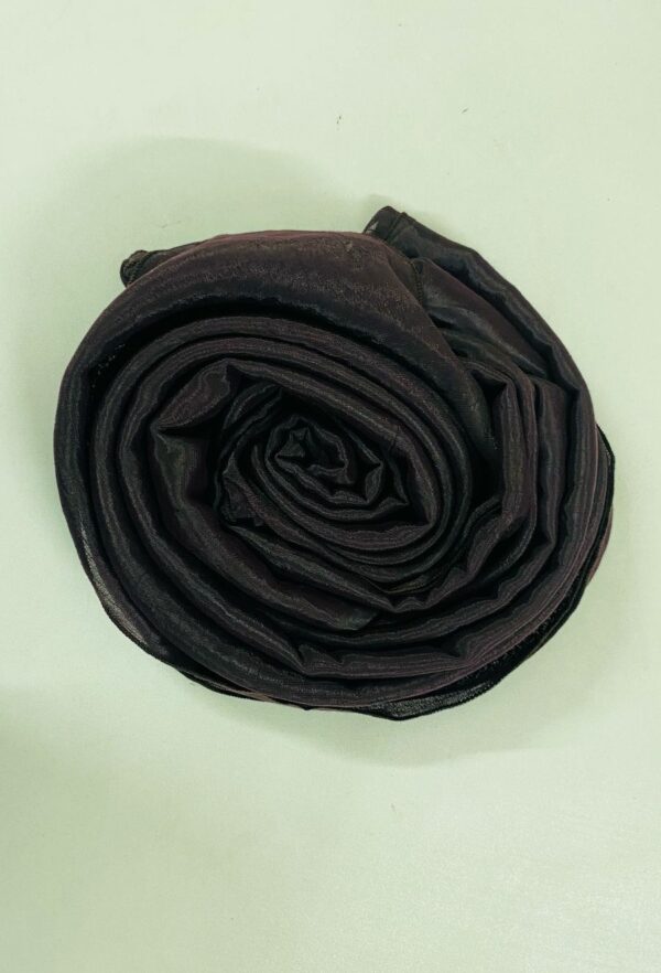 Cheese Cotton Scarf – Black